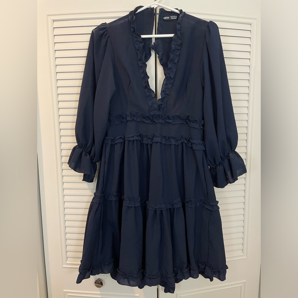 Blue dress